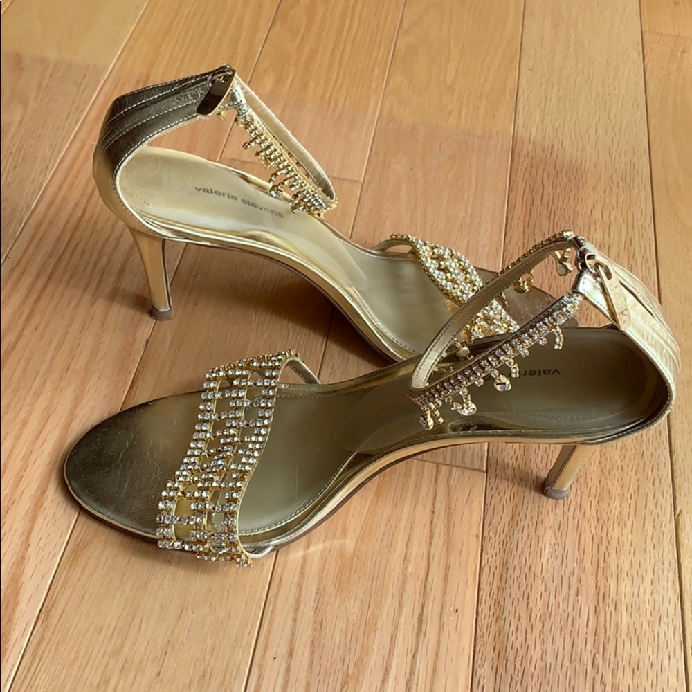 Valerie Stevens Rhinestone Sandal